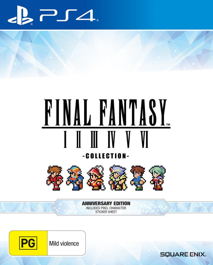 Final Fantasy I-VI Collection - Anniversary Edition PS4